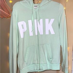 VS Pink zip up hoodie